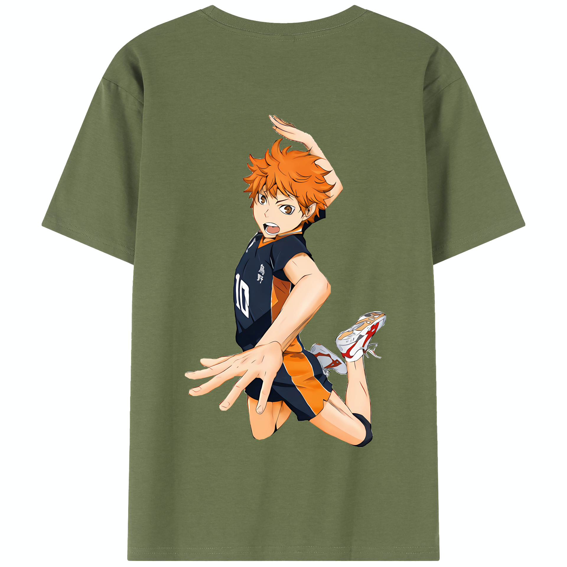 （画像用） ハイキュー!! Haikyu!! 綿100％半袖Tシャツ（背面プリント）